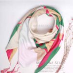 روسری نخی تابستانه 1405 سرخابی