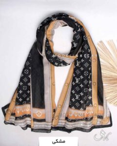 شال نخی تابستانه مدلینا 1399 مشکی