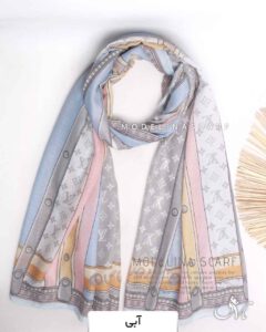 شال نخی تابستانه مدلینا 1399 آبی