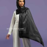 شال ابریشم ژاکارد(وارداتی)
