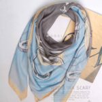 روسری نخی مدلینا 1371 آبی