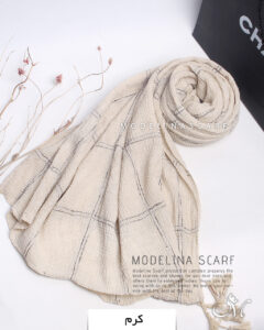 شال پلیسه پاییزه سنگشور کرم