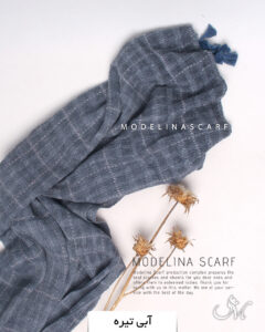 شال پاییزه سنگشور (وارداتی) آبی تیره