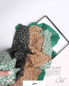 شال وول پاییزه (وارداتی) سبز