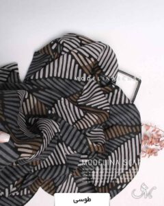 شال وول پاییزه طوسی