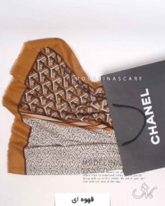 شال نخی پاییزه 1448 قهوه ای