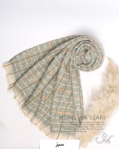 شال موهراعلا(وارداتی)مدلینا1472 سبز