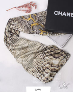 شال نخ پاییزه مدلینا1465 یشمی