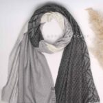 شال موهر(وارداتی)مدلینا1468 مشکی