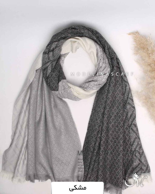 شال موهر(وارداتی)مدلینا1468 مشکی