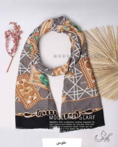 شال نخ پاییزه دیور(وارداتی) طوسی