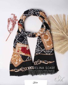 شال نخ پاییزه دیور(وارداتی) مشکی