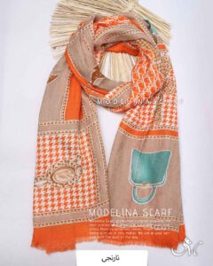 شال نخ پاییزه (وارداتی)1493 نارنجی