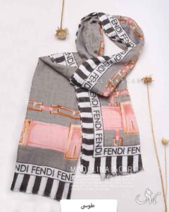 شال نخ پاییزه فندی(وارداتی)1495 طوسی