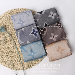 شال نخ پاییزه شاین(وارداتی)مدلینا1496