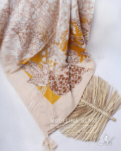 روسری موهرپاییزه(وارداتی)مدلینا 1501M8 شیک