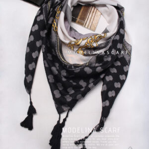 روسری نخ پاییزه(وارداتی)مدلینا