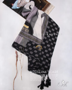 روسری نخ پاییزه(وارداتی)مدلینا شیک