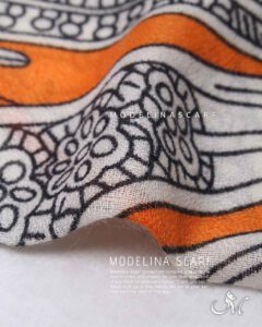 روسری موهرپاییزه (وارداتی)مدلینا شیک