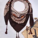 روسری نخ پاییزه(وارداتی)مدلینا 1501M8 شیک