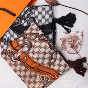 روسری نخ پاییزه(وارداتی)مدلینا 1501M8