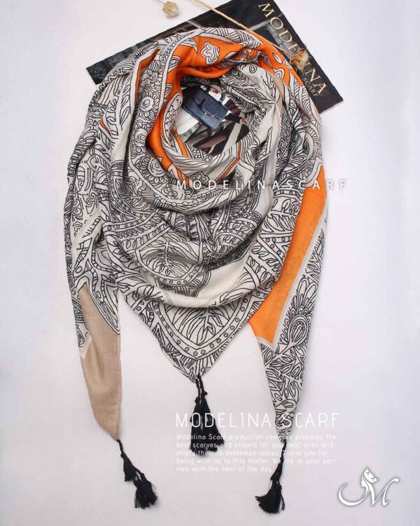 روسری موهرپاییزه (وارداتی)مدلینا