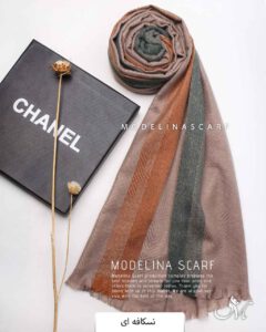 شال موهر(وارداتی)مدلینا 1505 نسکافه ای