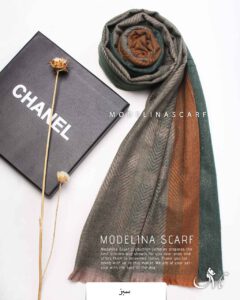 شال موهر(وارداتی)مدلینا 1505 سبز