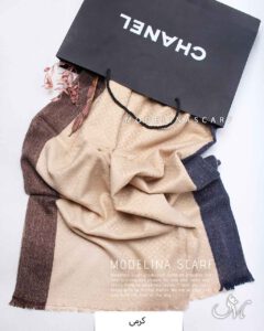 شال موهر(وارداتی)مدلینا150کرم