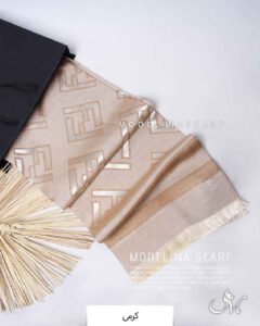 شال نخ پاییزه شاین کرمی