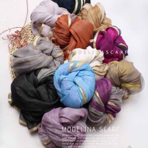 شال حریر ابریشم دورو