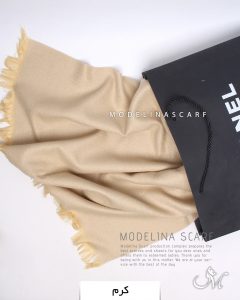 شال ساده موهر 1441(وارداتی) کرم