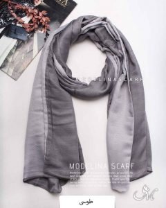 شال نخ پاییزه دورو 1446 طوسی