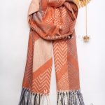 شال موهر(وارداتی)1507 نارنجی