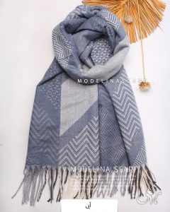 شال موهر(وارداتی)1507 آبی