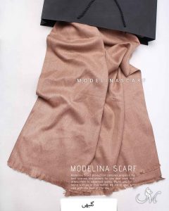شال موهر (وارداتی)مدلینا 1512 گلبهی