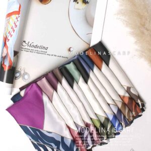 1525 روسری ابریشم دست دوز (ترک)