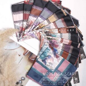 روسری ابریشم دست دوز(ترک) 1524