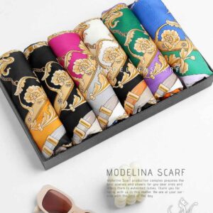 1582m3 روسری ابریشم ورساچه (وارداتی)