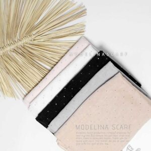 10615 شال حریر نگین دار (وارداتی)