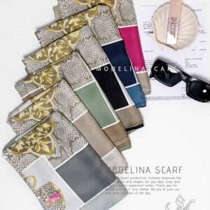 1732m1 شال ژاکاردابریشم(وارداتی)