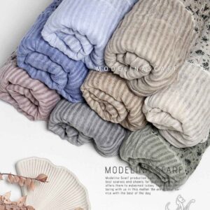 شال نخی پلیسه(وارداتی) 1758