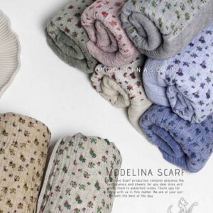 شال نخی پلیسه گلدار(وارداتی)1759