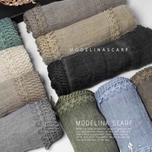 شال نخی تیکه دوزی شده(وارداتی) 1786