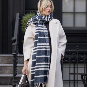 شال صابونی VIP پک سرمه ای