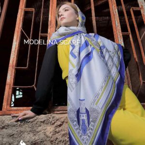 608 روسری ابریشم مدلینا