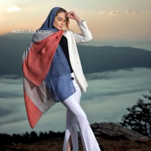 633 شال پلیسه نخی پاییزه