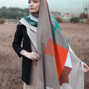 664 شال موهر پنبه ای